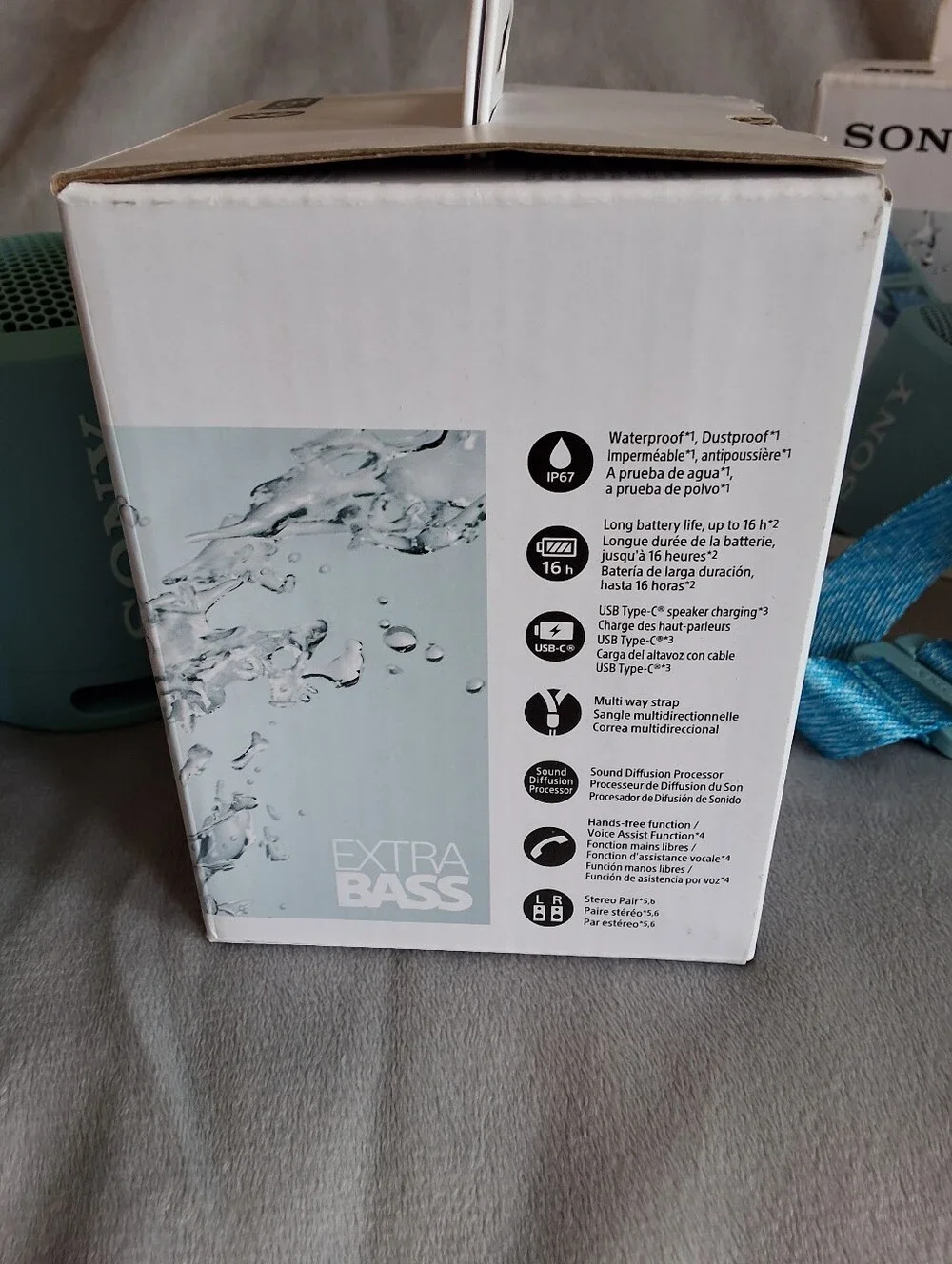 Sony SRS-XB13 Wireless/Bluetooth Speakers Bundle-Like New with OG Packaging!